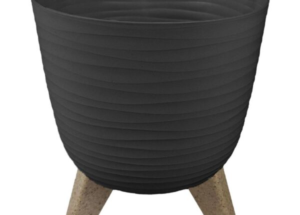 VASO AURORA LUNA 30XH28CM ANTRACITE ART.ALA30