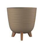 VASO AURORA LUNA 20XH21CM MOCCA ART.ALM20