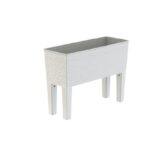 FIORIERA AURORA GARDEN 80X30X58CM BIANCO ART.ABGW80