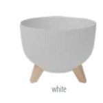 VASO WAVE TRIO 30CM MOCCA ART.TRIM30