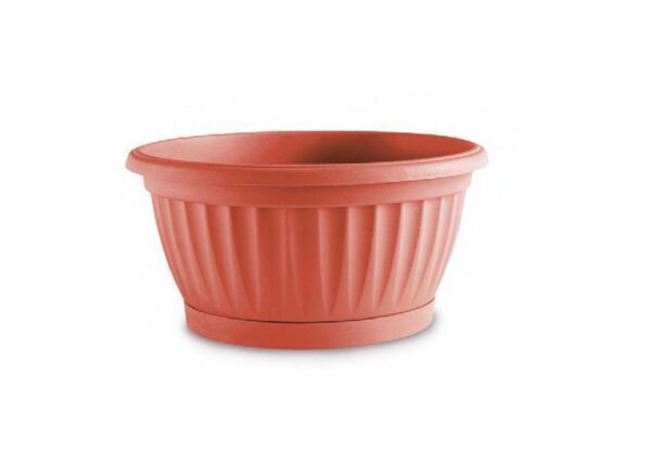 VASO MEDITERAN 20CM TONDO TERRACOTTA ART.T910200