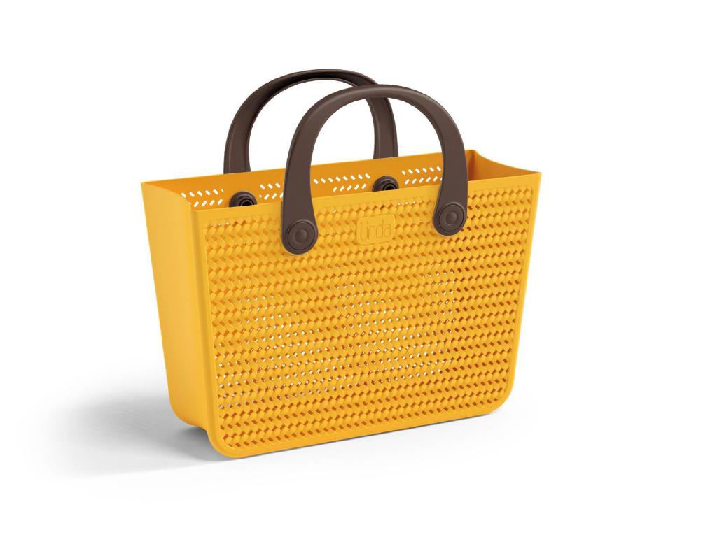 BORSA MARE CITY LINDA CM.45X51 GIALLA MANICI IN PLASTICA NEWS 2026 ART.1427/G BORSA MARE CITY LINDA CM.45X51 GIALLA MANICI IN PLASTICA NEWS 2026 ART.1427/G