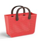 BORSA MARE CITY LINDA CM.45X51 ROSSA MANICI IN PLASTICA NEWS 2026 ART.1427/R