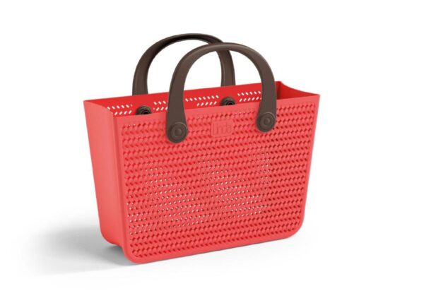 BORSA MARE CITY LINDA CM.45X51 ROSSA MANICI IN PLASTICA NEWS 2026 ART.1427/R