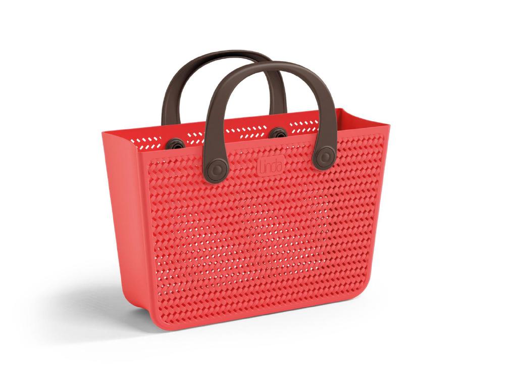 BORSA MARE CITY LINDA CM.45X51 ROSSA MANICI IN PLASTICA NEWS 2026 ART.1427/R BORSA MARE CITY LINDA CM.45X51 ROSSA MANICI IN PLASTICA NEWS 2026 ART.1427/R