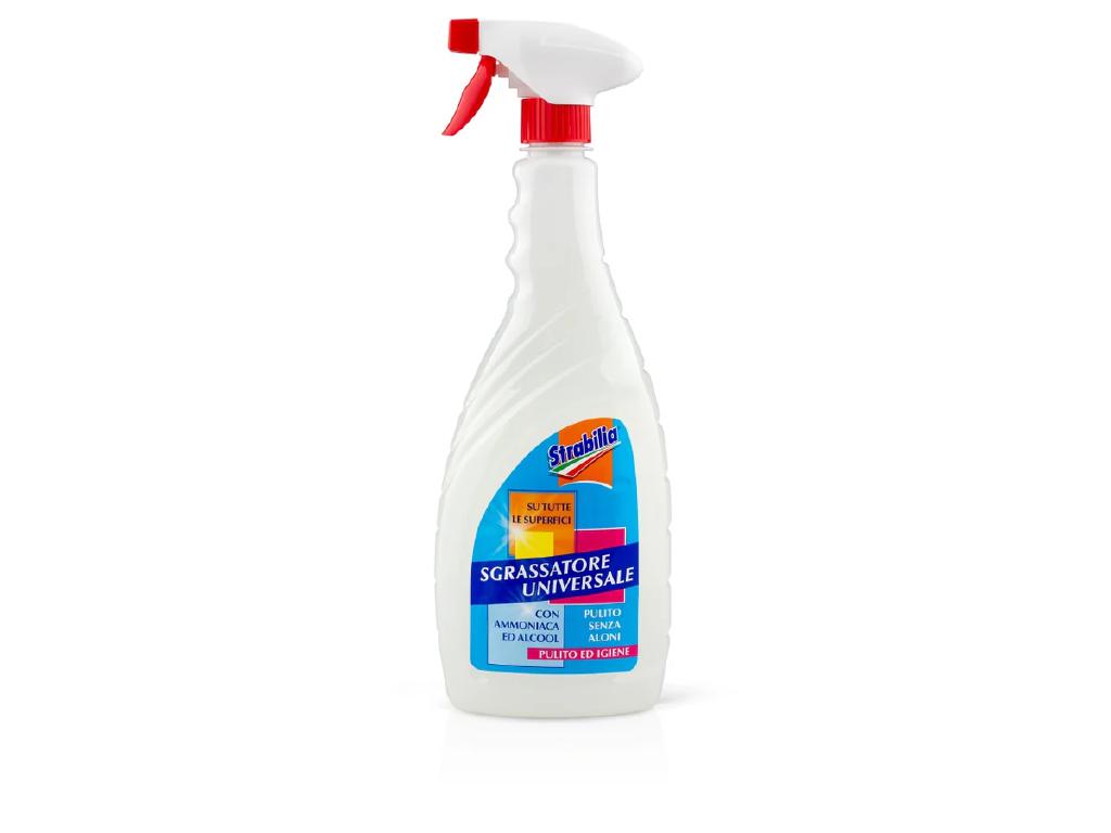 STRABILIA SGRASSATORE 1LT UNIVERSALE BASE CON AMMONIACA STRABILIA SGRASSATORE 1LT UNIVERSALE BASE CON AMMONIACA