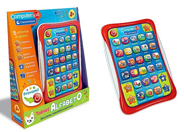 CLEMENTONI COMPUTER KID 16702 TABLET ALFABETO