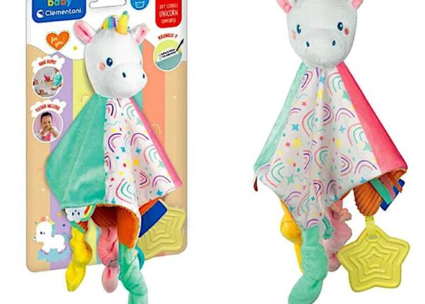 CLEMENTONI BABY 17611 UNICORNO DOLCI COCCOLE