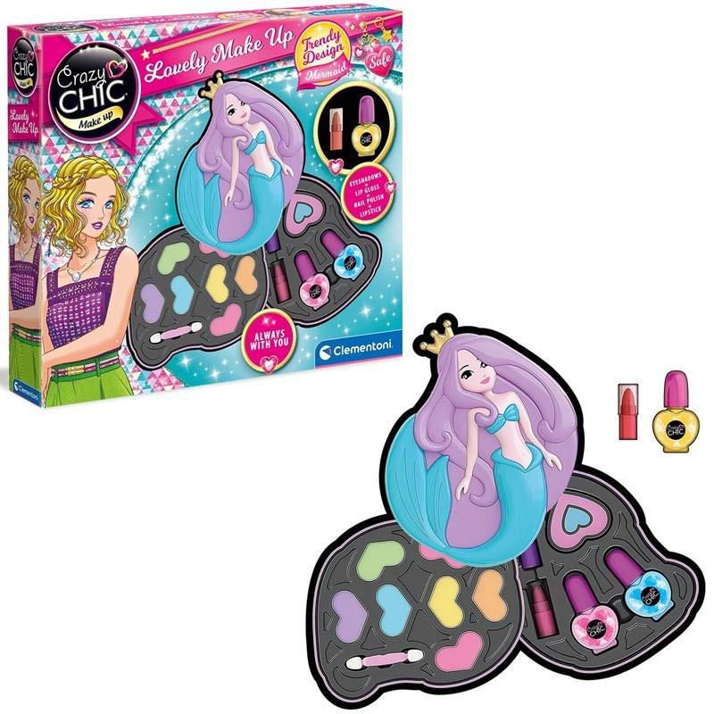 CLEMENTONI CRAZY CHIC 18642 TROUSSE MERMAID MAKE UP SIRENA CLEMENTONI CRAZY CHIC 18642 TROUSSE MERMAID MAKE UP SIRENA