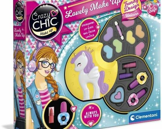 CLEMENTONI TROUSSE CRAZY CHIC UNICORN MAKE UP TROUSS
