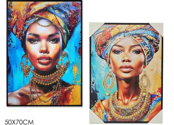 QUADRO DONNA 50X70CM 2ASS ART.540737