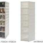 SCARPIERA BIANCA 6 POSTI PIEGH. SALVASP. ART.748937