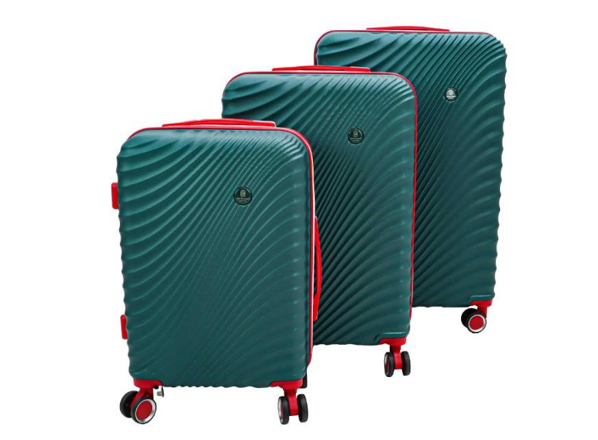 TROLLEY MILANO GREEN/RED PICCOLO ART.6065268 TROLLEY MILANO GREEN/RED PICCOLO ART.6065268