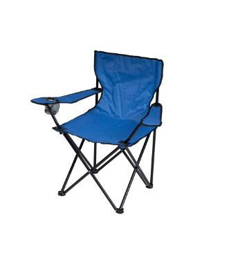 SEDIA DA CAMPEGGIO 50X50X80CM BLU ART.6624020