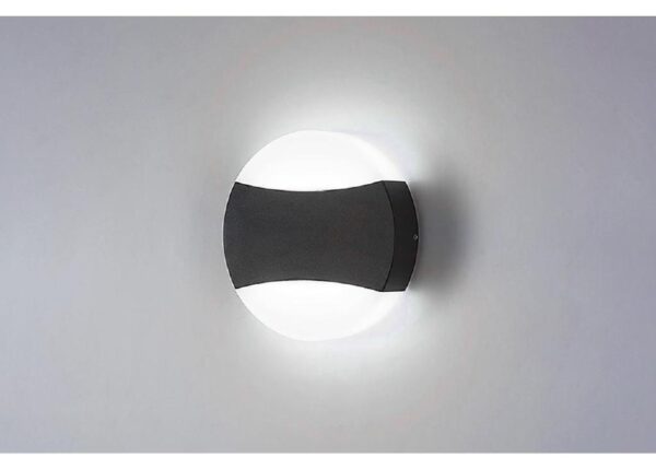 APPLIQUE LED OUTDOOR WALL LIGHT COVERI GARDEN 2LED 6WATT DIAM.16X3.5CM