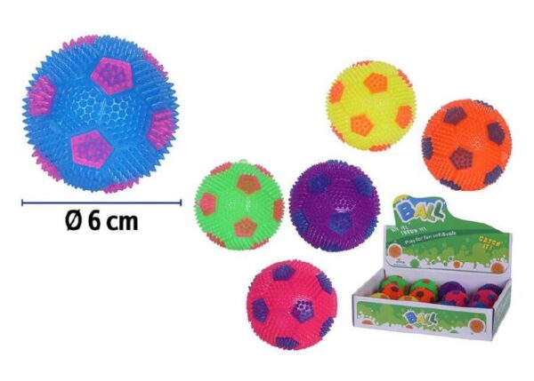 GIOCO PALLA LED 6CM IN DISPLAY COL.ASS ART.6725020