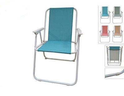 SEDIA DA SPIAGGIA PIEG.52X48X86CM OXF GRIGIO ART.6839034