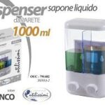 DISPENSER 2 SAPONE 1000ML BIANCO