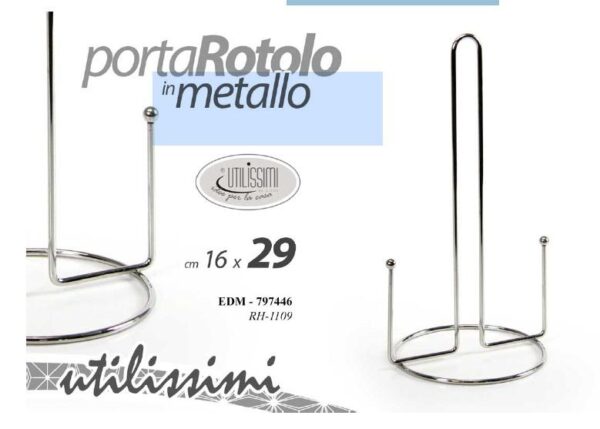 PORTAROTOLO METAL 16*14*29CM RH-1109 EDM/797446