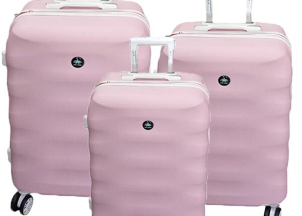 TROLLEY MONACO GRANDE PINK/WHITE ART.6065234