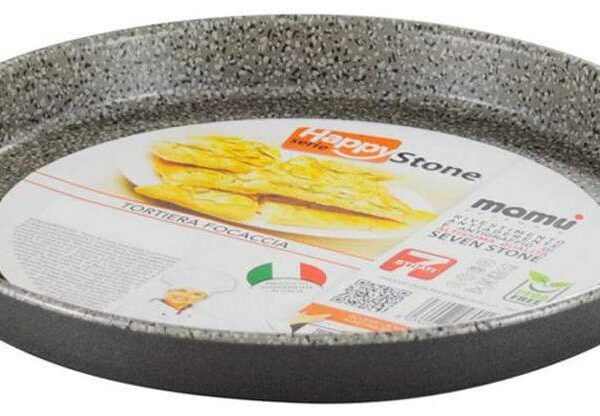 TORTIERA FOCACCIA HAPPY STONE 24CM 48027