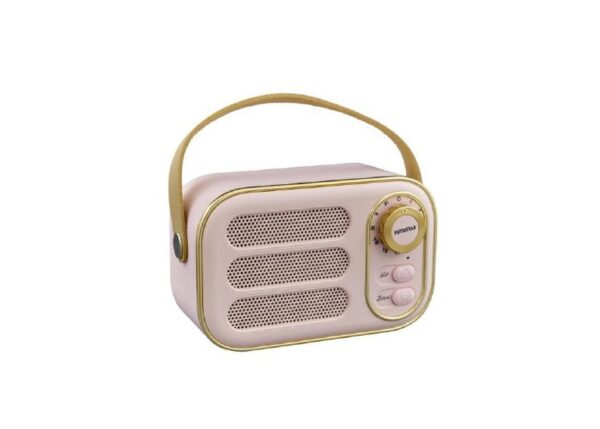 RADIO RETRO BLUETOOTH ROSA 7,5X12,2X5,9CM ART.1394009