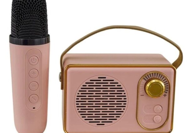 KARAOKE MAGIC RADIO+MICROFONO ROSA ART.1394042