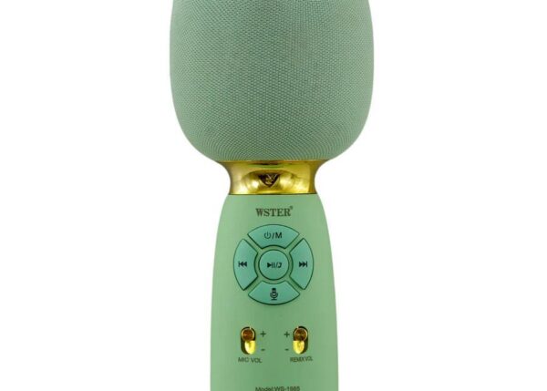 MICROFONO CASSA BLUETOOTH VERDE ART.1394062