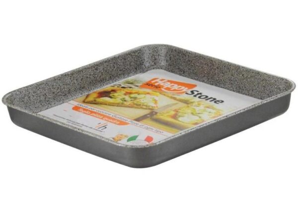 TEGLIA LASAGNERA HAPPY STONE BASSA QUADRATA 30X30XH.3,54CM ART.956991$