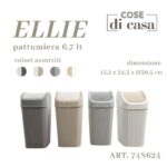 PATTUMIERA ELLIE 6,70 LT COL. ASS. ART.748624