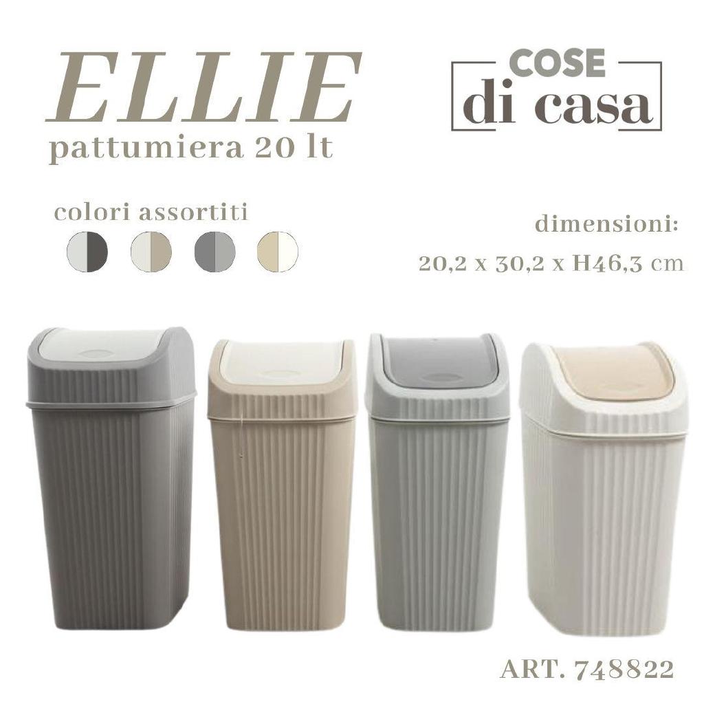 PATTUMIERA ELLIE 20 LT COL. ASS. ART.748822 PATTUMIERA ELLIE 20 LT COL. ASS. ART.748822