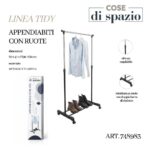 APPENDIABITI CON RUOTE - LINEA TIDY 80X41XH90-160 CM ART.748983