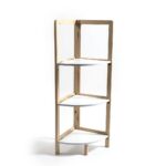 ANGOLIERA 3 RIPIANI IN LEGNO 27X27XH.84.5 CM ART.33334 -