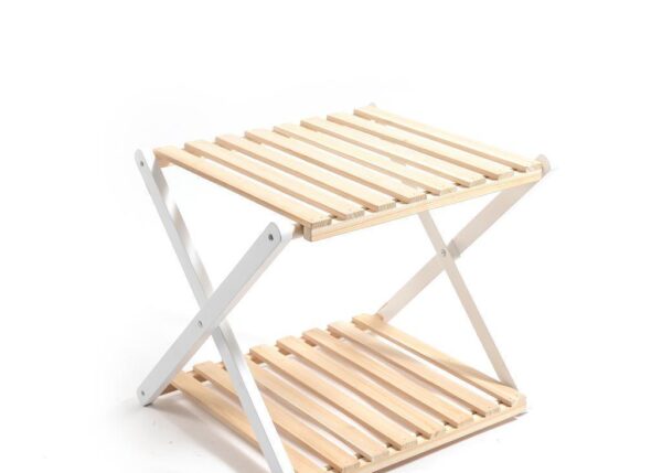 MOBILETTO 2 RIPIANI IN LEGNO 40X33XH.34 CM ART.33389 -