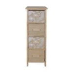 MOBILETTO LEGNO 4CASS CM26X32XH80 ART.120261