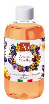 PROFUMATORE AMBIENTE RICARICA X DIFF 250 AMBRA+VIOLETTA ART.121112