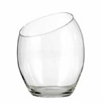 VASO UOVO CON TAGLIO OBLIQUO DIAM.16 H.20CM ART.430/20