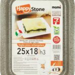 TEGLIA HAPPY STONE RETTANGOLARE BASSA 25X18XH3CM