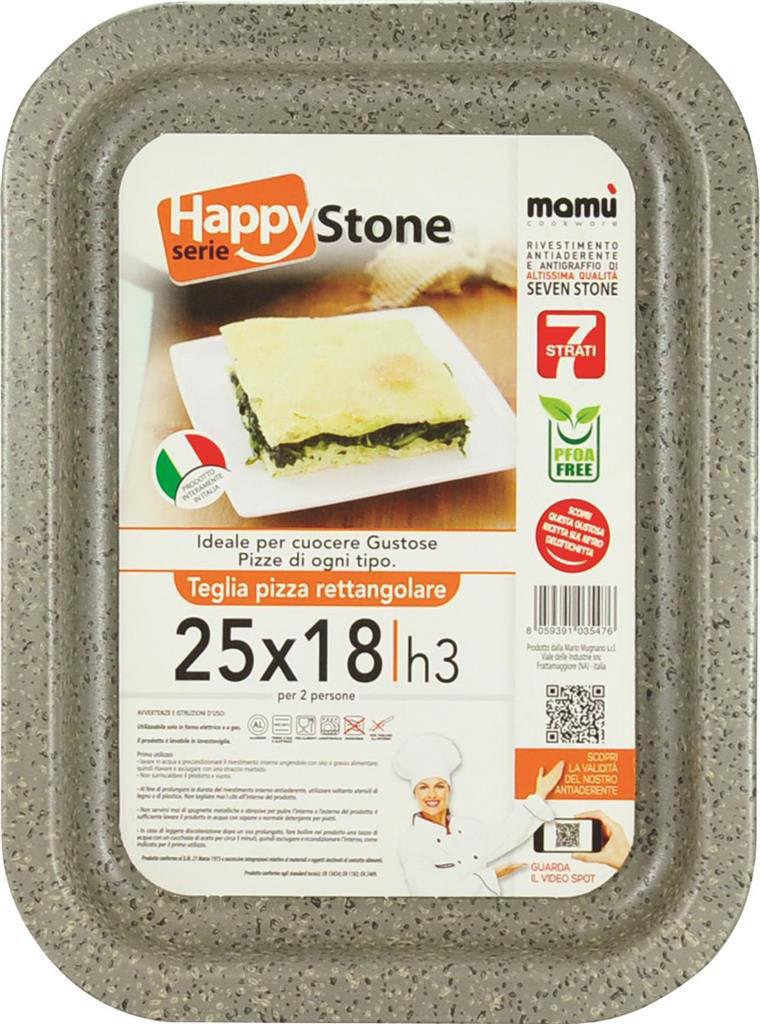 TEGLIA HAPPY STONE RETTANGOLARE BASSA 25X18XH3CM TEGLIA HAPPY STONE RETTANGOLARE BASSA 25X18XH3CM