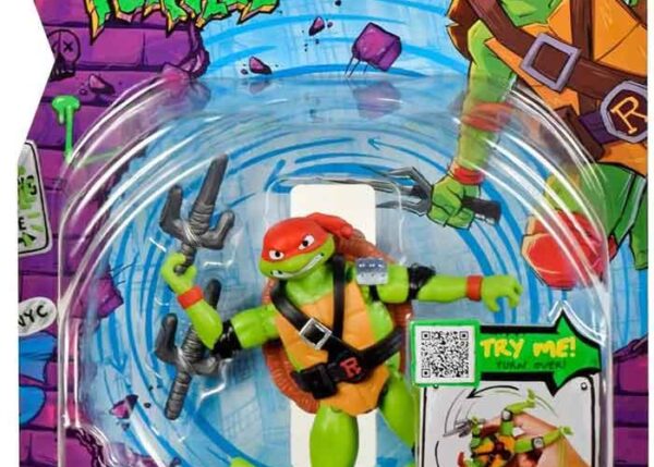 TARTARUGHE NINJA BLISTER SPIN RAPH ART.83269