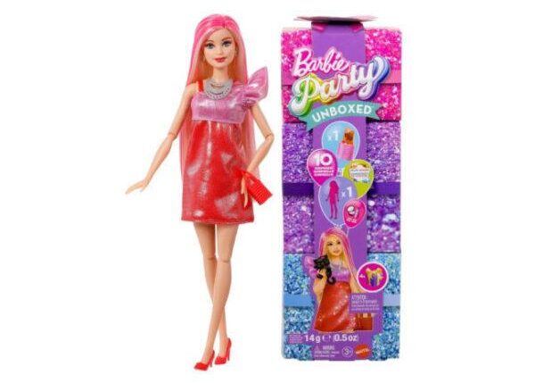 BARBIE PARTY UNBOXED JFY68 ART.JFY68