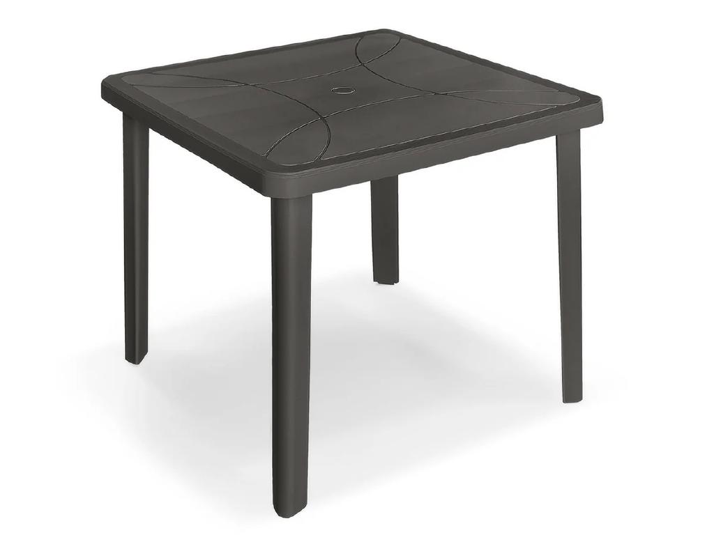 TAVOLO NETTUNO 80X80X72 ANTRACITE TAVOLO NETTUNO 80X80X72 ANTRACITE