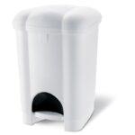 TONTARELLI PATTUMIERA CAROLINA A PEDALE 16LT BIANCO