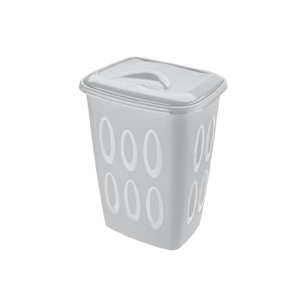 TONTARELLI LAUNDRY BOX 45LT SENZA FORI GRIGIO CHIARO TONTARELLI LAUNDRY BOX 45LT SENZA FORI GRIGIO CHIARO