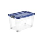 TONTARELLI BOX 4UP 60LT CON RUOTE TRASP/GRAFFITE