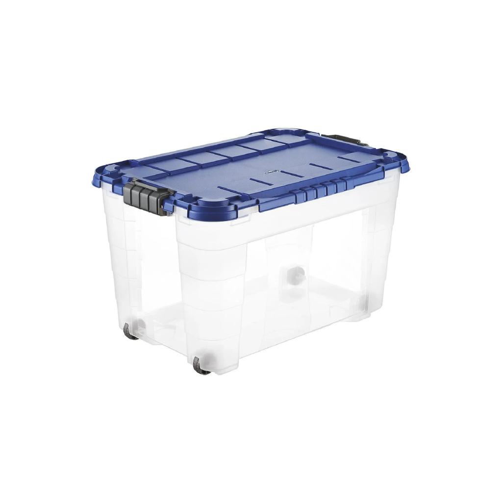 TONTARELLI BOX 4UP 80LT CON RUOTE TRASP/GRAFFITE TONTARELLI BOX 4UP 80LT CON RUOTE TRASP/GRAFFITE