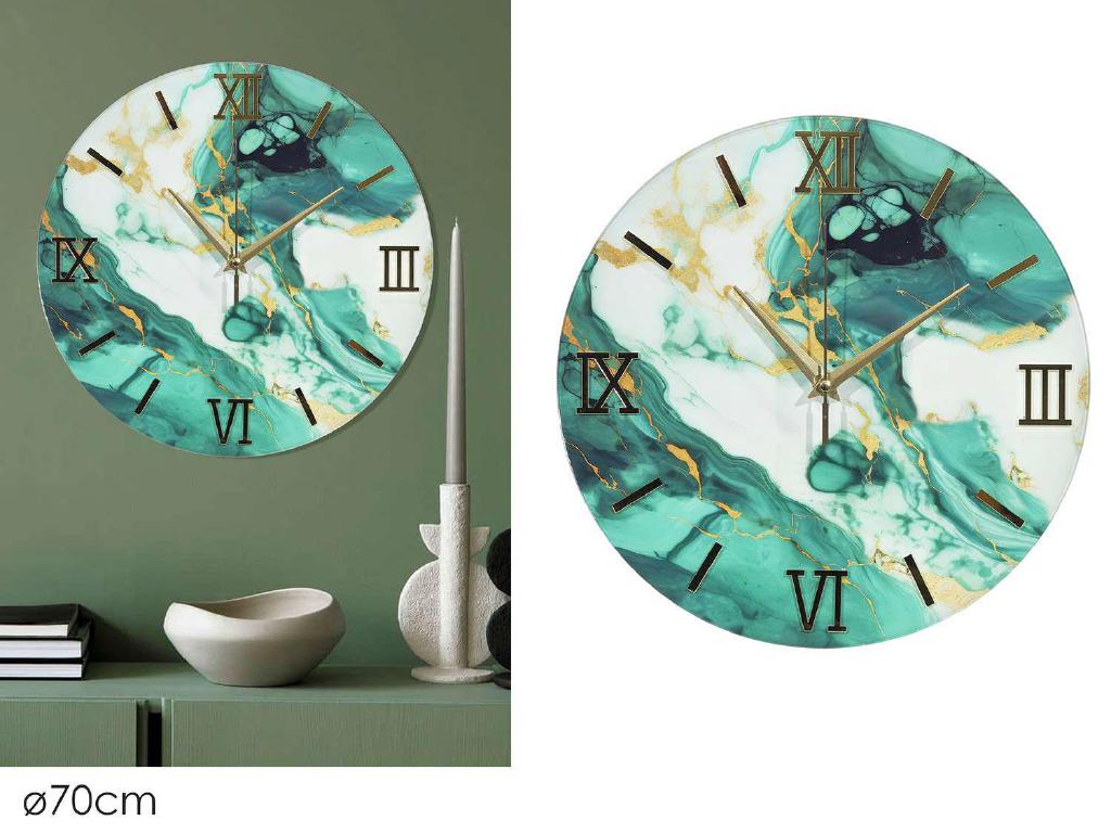 OROLOGIO Ø70CM EFFETTO MARMO ART.640645 OROLOGIO Ø70CM EFFETTO MARMO ART.640645