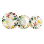 SERVIZIO TAVOLA 18PZ TAHITI PORCELLANA ART.524260