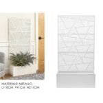SEPARÃˆ C/FIORIERA 110X41XH211CM BIANCO ART.786823