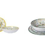 PIATTI SET 12 PZ MELAMINA FIORI 2ASS ART.758628
